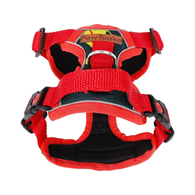 PawTaaka Reflective Dog Vest Harness – Adjustable & Padded