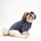 PawTaaka Royal Navy Blue Dog Kurta – Leheriya Festive Vibes