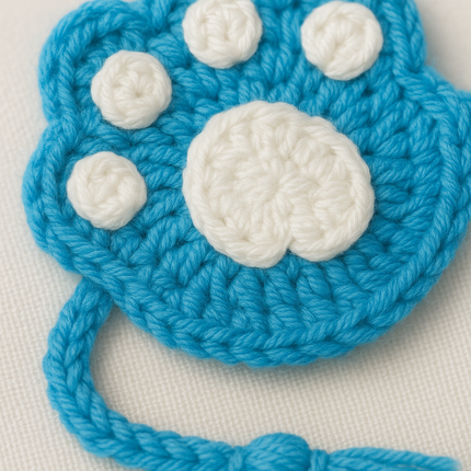 Blue Paw Rakhi – Adorable Handmade Pet Rakhi