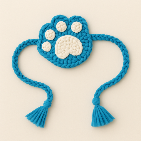 Blue Paw Rakhi – Adorable Handmade Pet Rakhi