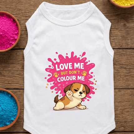 PawTaaka Holi Paws & Play Box – Festive Pet T-Shirt, Toy, Organic Gulal & Treats Kit