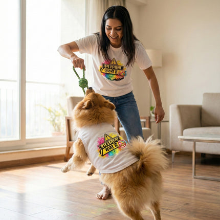 Holi Pawty Twinning Celebration Box for Dogs & Pet Parents